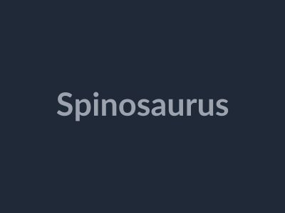Spinosaurus in Be Dino Roblox