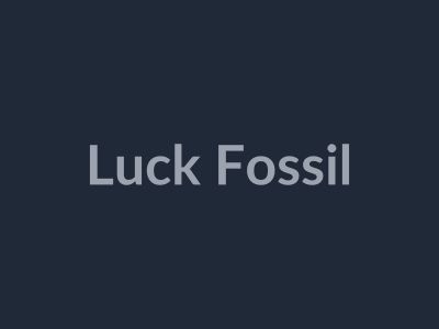 Luck Fossil item in Be Dino